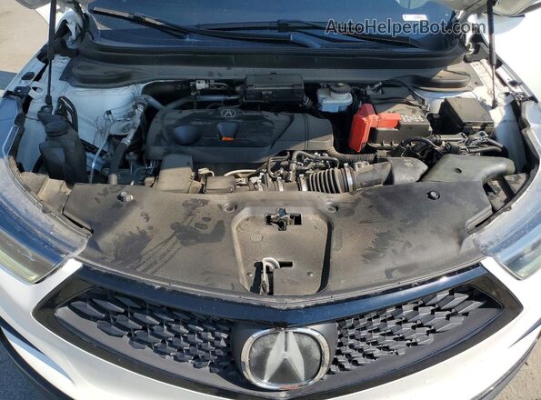 5J8TC1H64ML023404 2021 ACURA RDX Белый Вид подкапотного пространства