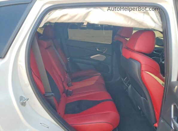 5J8TC1H64ML023404 2021 ACURA RDX Белый Вид задней части салона