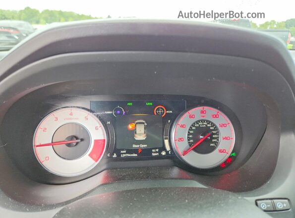 5J8TC1H65LL011387 2020 ACURA RDX Black Instrument cluster view