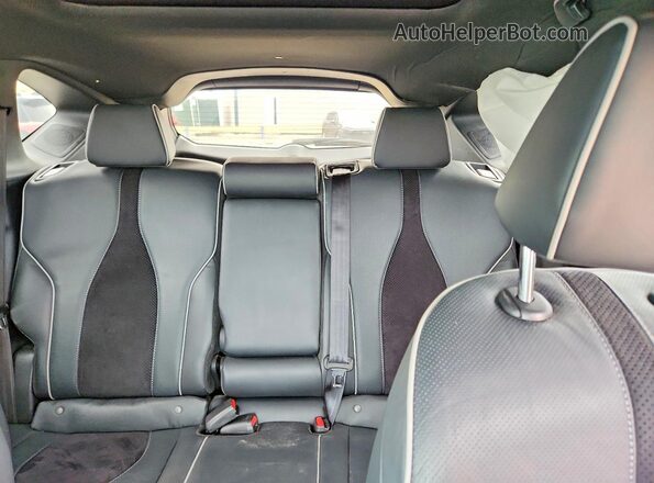 5J8TC1H65LL011387 2020 ACURA RDX Black Rear seats view