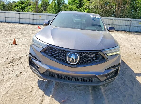 5J8TC1H6XKL008466 2019 ACURA RDX Gray Vista frontal