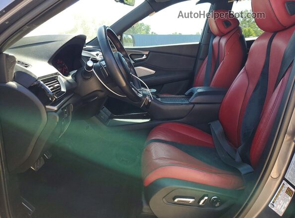 5J8TC1H6XKL008466 2019 ACURA RDX Gray Vista interior delantera