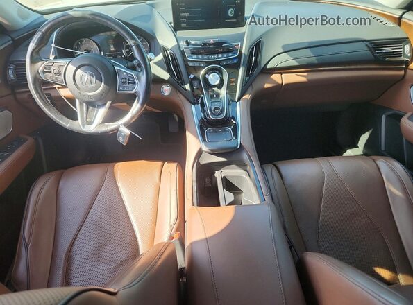 5J8TC1H70LL016683 2020 ACURA RDX Белый Вид панели приборов