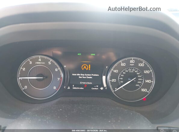 5J8TC1H71LL010391 2020 ACURA RDX White Widok tylnych siedzeń