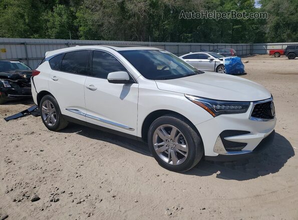 5J8TC1H72ML000440 2021 ACURA RDX Белый Передняя правая четверть