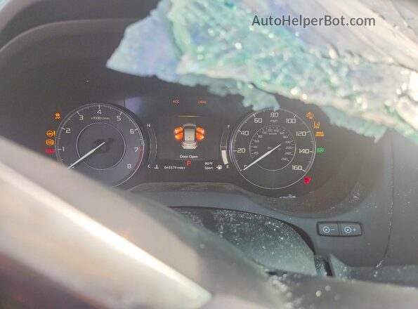 5J8TC1H78LL013241 2020 ACURA RDX Blue ხელსაწყოთა პანელის ხედი