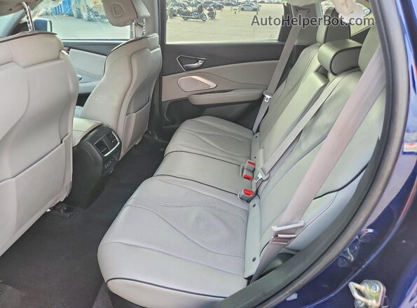 5J8TC1H78LL013241 2020 ACURA RDX Blue უკანა სალონის ხედი