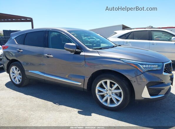 5J8TC2H32ML002580 2021 ACURA RDX Gray Widok z przodu