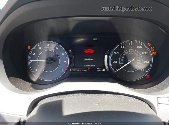 5J8TC2H32ML002580 2021 ACURA RDX Gray Widok tylnych siedzeń