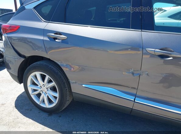 5J8TC2H32ML002580 2021 ACURA RDX Gray Widok wnętrza 360 stopni