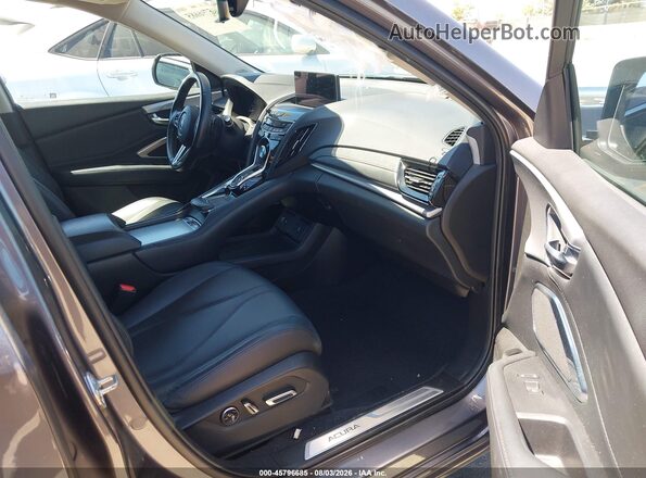 5J8TC2H32ML002580 2021 ACURA RDX Gray Widok wnętrza z przodu