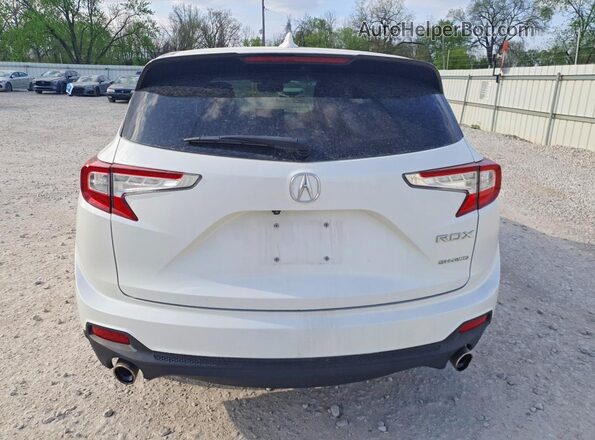 5J8TC2H32ML025387 2021 ACURA RDX White Widok z tyłu