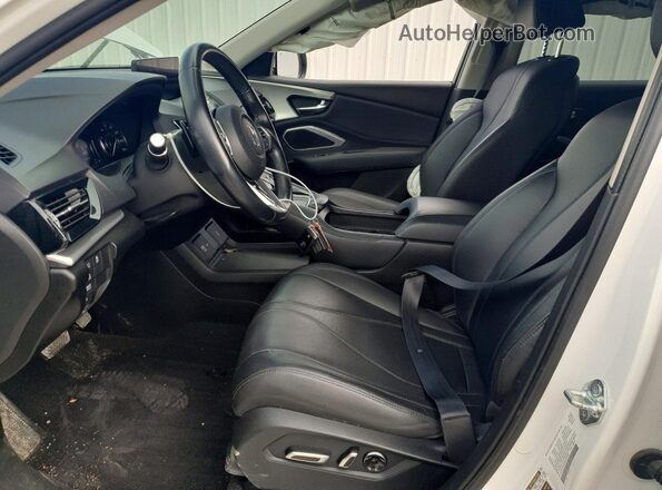 5J8TC2H32ML025387 2021 ACURA RDX White Widok wnętrza z przodu