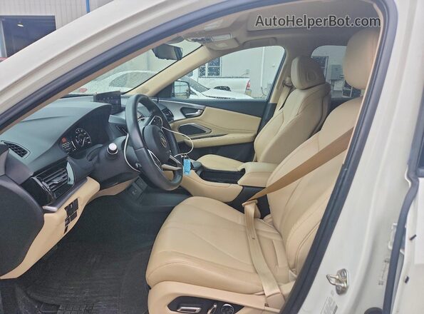 5J8TC2H33KL034547 2019 ACURA RDX White VIN კოდის სტიკერის ხედი