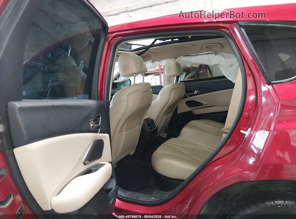 5J8TC2H33NL006364 2022 ACURA RDX Red Widok naklejki z numerem VIN