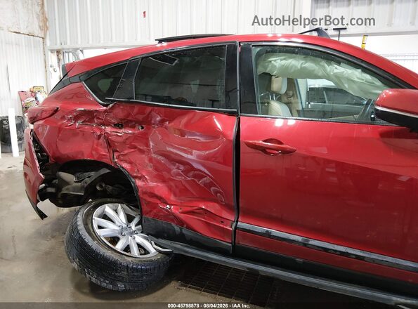 5J8TC2H33NL006364 2022 ACURA RDX Red Widok z przodu