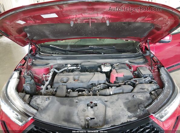5J8TC2H33NL006364 2022 ACURA RDX Red Widok z tyłu