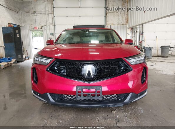 5J8TC2H33NL006364 2022 ACURA RDX Red Widok zestawu wskaźników