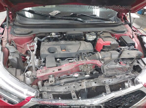 5J8TC2H34LL004524 2020 ACURA RDX Red Widok z tyłu