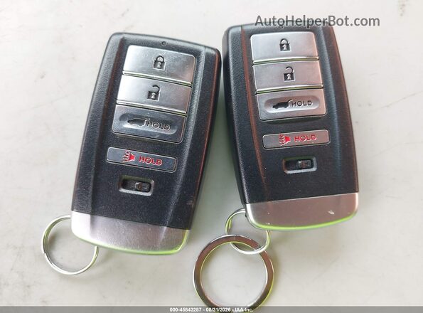 5J8TC2H34LL004524 2020 ACURA RDX Red Widok deski rozdzielczej