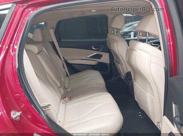 5J8TC2H34LL004524 2020 ACURA RDX Red Widok naklejki z numerem VIN