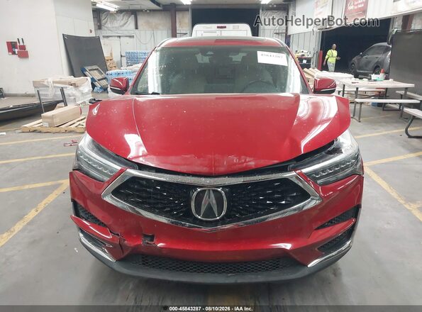 5J8TC2H34LL004524 2020 ACURA RDX Red Widok zestawu wskaźników