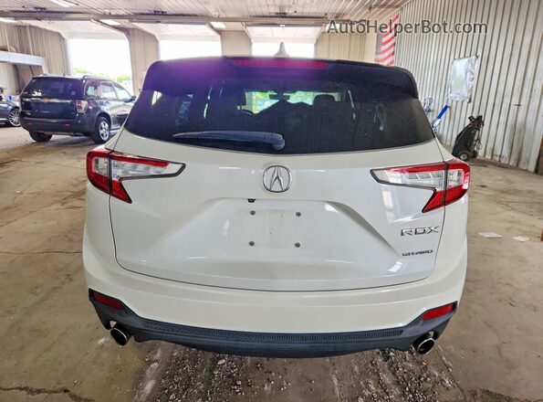 5J8TC2H35KL034954 2019 ACURA RDX White უკანა ხედი