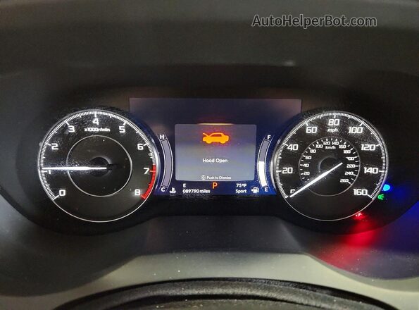 5J8TC2H35KL034954 2019 ACURA RDX White ხელსაწყოთა პანელის ხედი