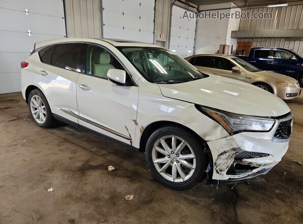 5J8TC2H35KL034954 2019 ACURA RDX White წინა მარჯვენა