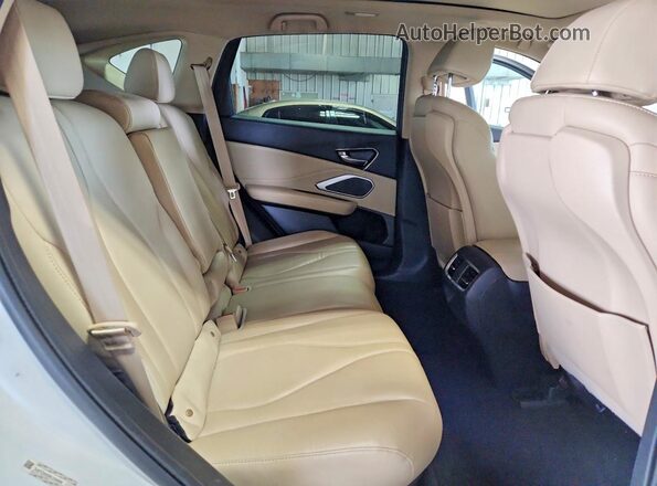 5J8TC2H35KL034954 2019 ACURA RDX White უკანა სავარძლების ხედი