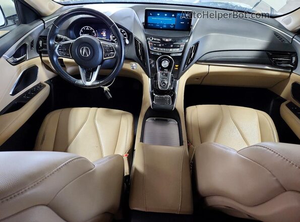 5J8TC2H35KL034954 2019 ACURA RDX White წინა პანელის ხედი