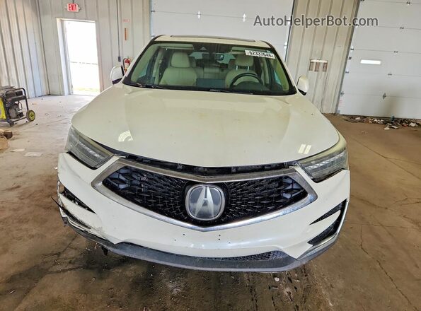 5J8TC2H35KL034954 2019 ACURA RDX White წინა ხედი