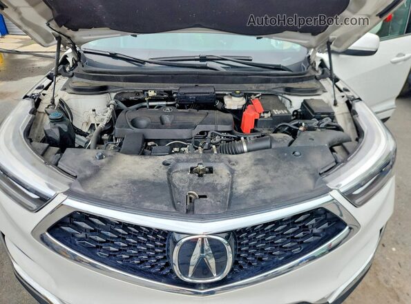 5J8TC2H35ML016635 2021 ACURA RDX White Engine compartment view