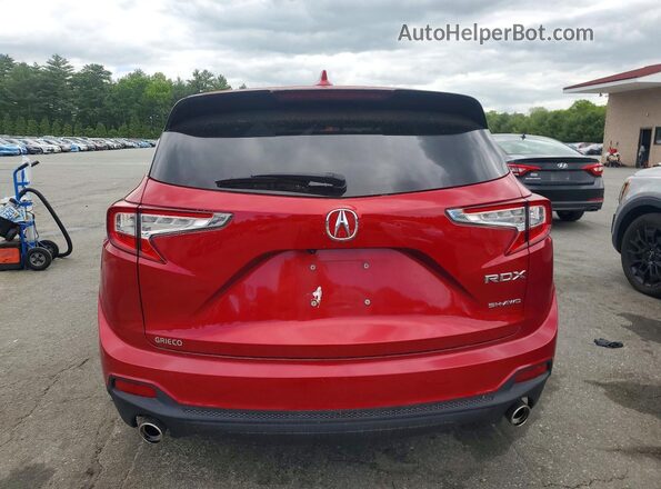 5J8TC2H36LL019834 2020 ACURA RDX Красный Вид сзади
