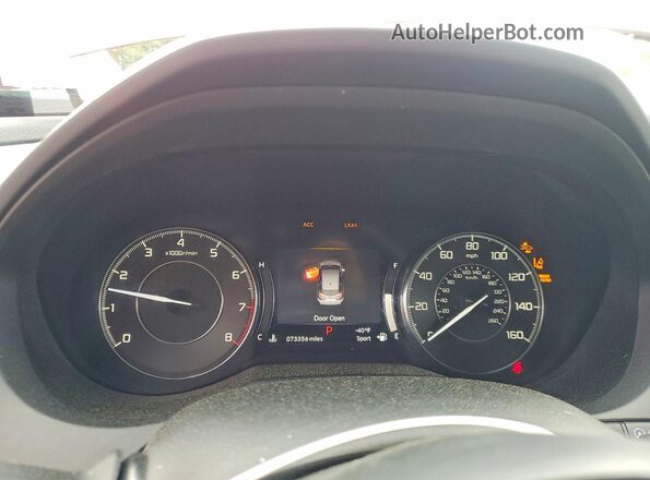 5J8TC2H36LL019834 2020 ACURA RDX Красный Вид щитка приборов