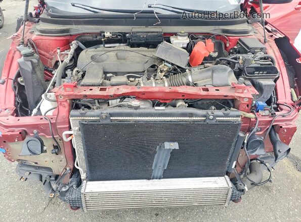 5J8TC2H36LL019834 2020 ACURA RDX Красный Вид задней части салона