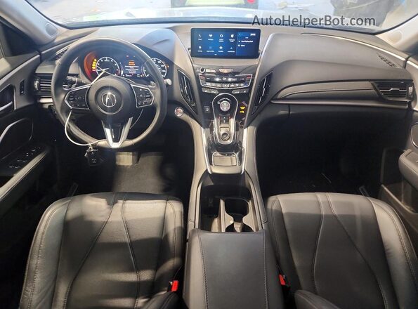 5J8TC2H38LL003182 2020 ACURA RDX Black Dashboard view