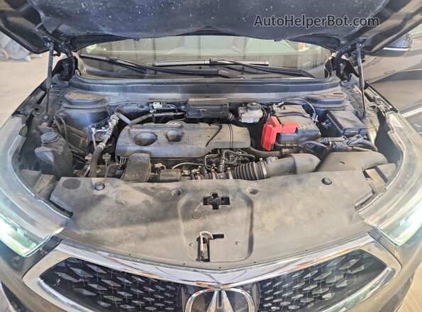5J8TC2H38LL003182 2020 ACURA RDX Black Engine compartment view