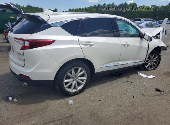 5J8TC2H3XKL035193 2019 ACURA RDX White Trasero derecho