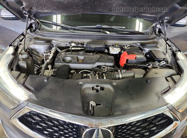 5J8TC2H51KL018137 2019 ACURA RDX Gray Vista del compartimento del motor