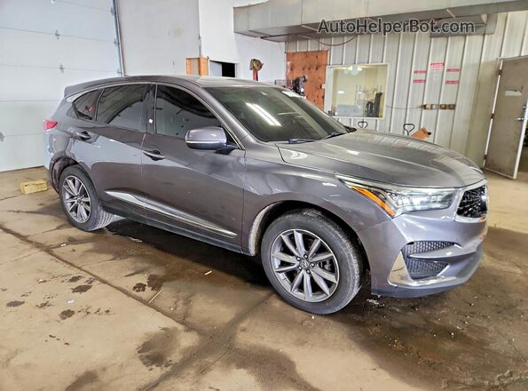5J8TC2H51KL018137 2019 ACURA RDX Gray Delantero derecho