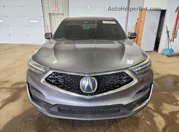 5J8TC2H51KL018137 2019 ACURA RDX Gray Vista frontal