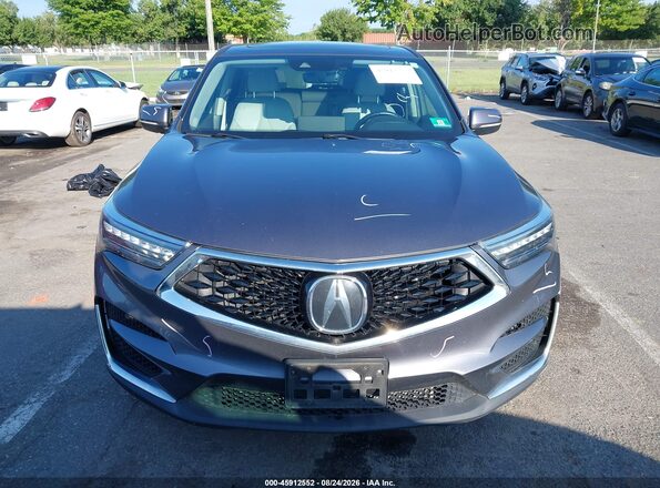 5J8TC2H51KL018462 2019 ACURA RDX Gray Սարքավորումների վահանակի տեսք