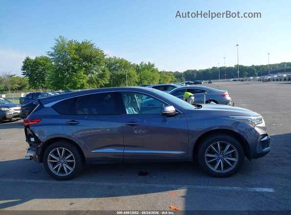 5J8TC2H51KL018462 2019 ACURA RDX Gray Սալոնի հետևի տեսք