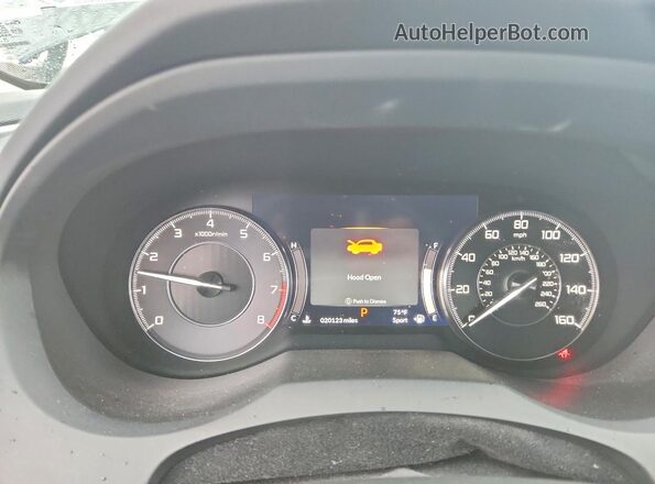 5J8TC2H51LL028331 2020 ACURA RDX Black Vista del cuadro de instrumentos