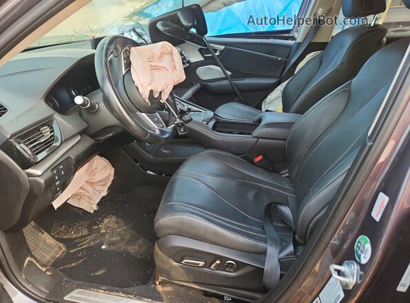5J8TC2H51ML032817 2021 ACURA RDX Gray Front interior view