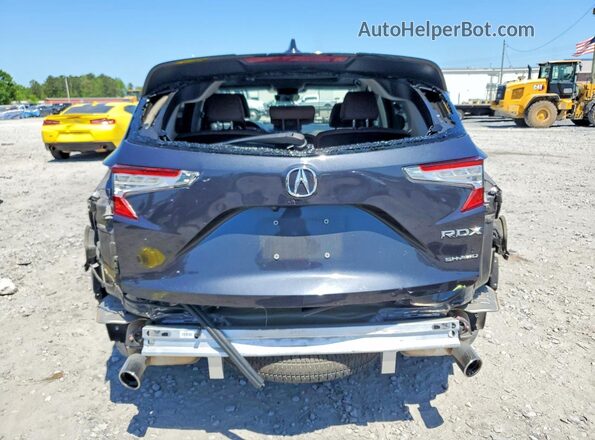 5J8TC2H52ML046144 2021 ACURA RDX Charcoal Вид ззаду