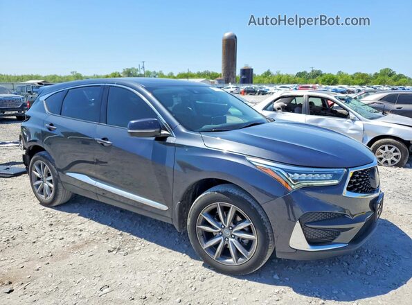 5J8TC2H52ML046144 2021 ACURA RDX Charcoal Передня права чверть