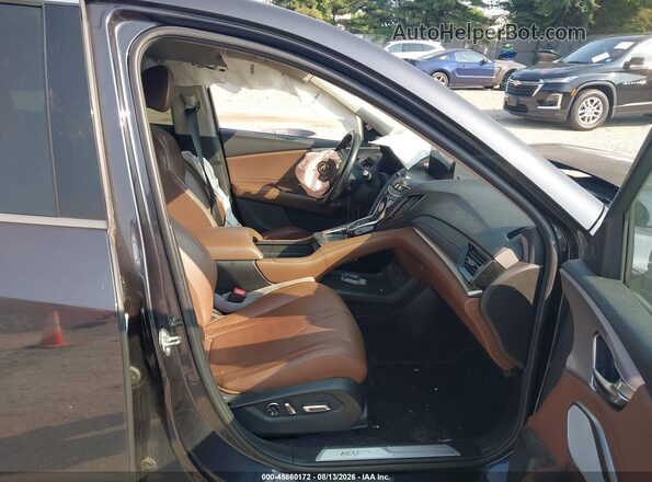 5J8TC2H53LL008842 2020 ACURA RDX Gray Widok wnętrza z przodu