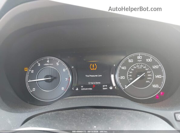 5J8TC2H53LL008842 2020 ACURA RDX Gray Widok tylnych siedzeń